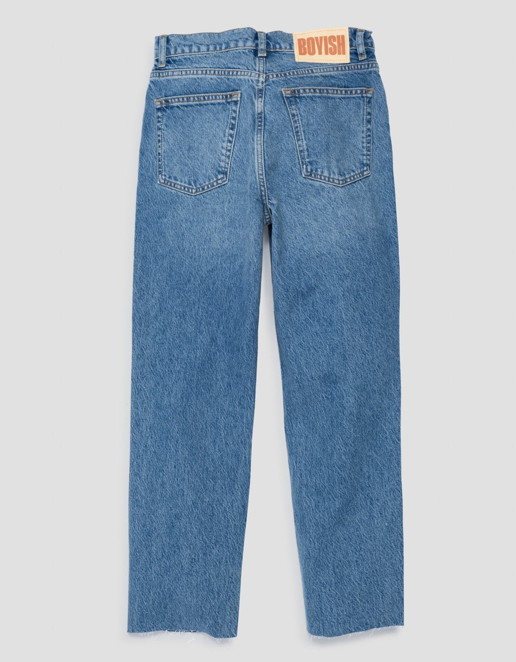 boyish the tommy high rise straight leg jean - far country