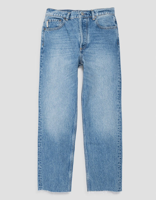 boyish the tommy high rise straight leg jean - far country