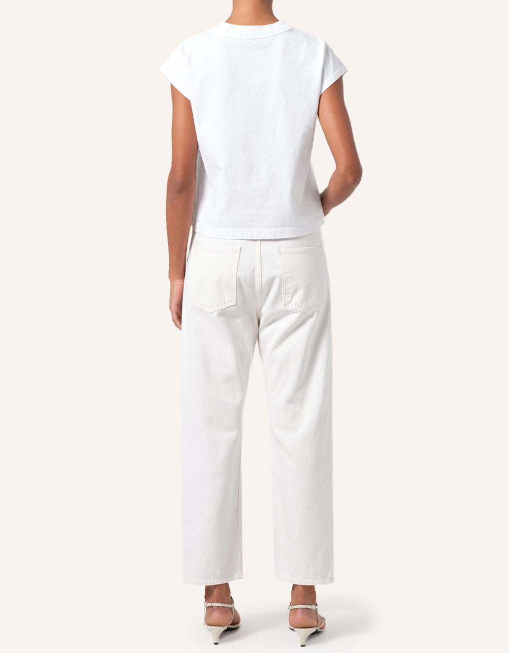 agolde 90s crop jean
