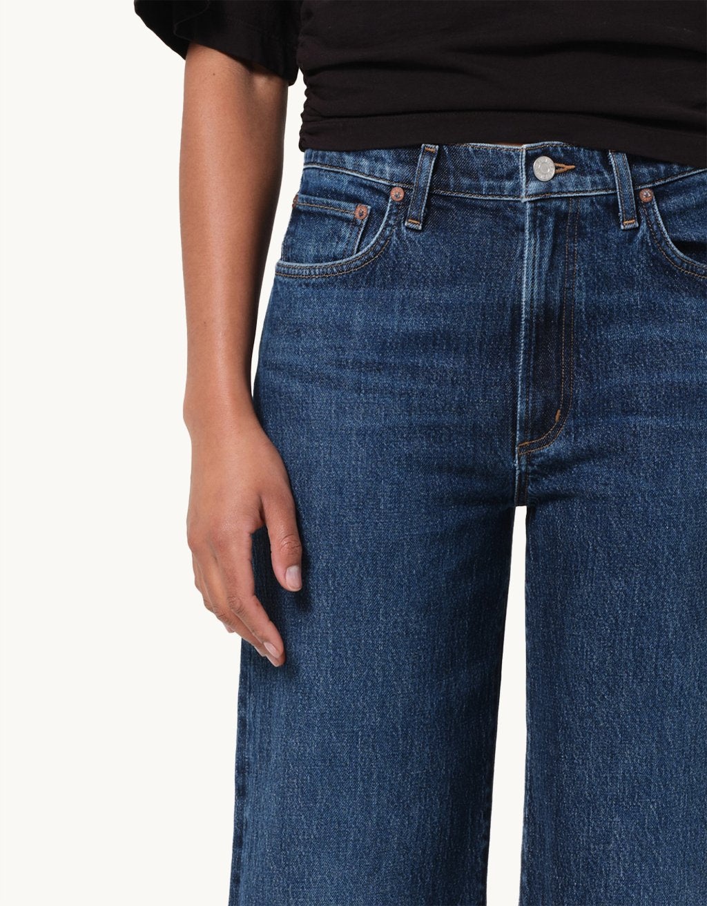 agolde harper crop jean