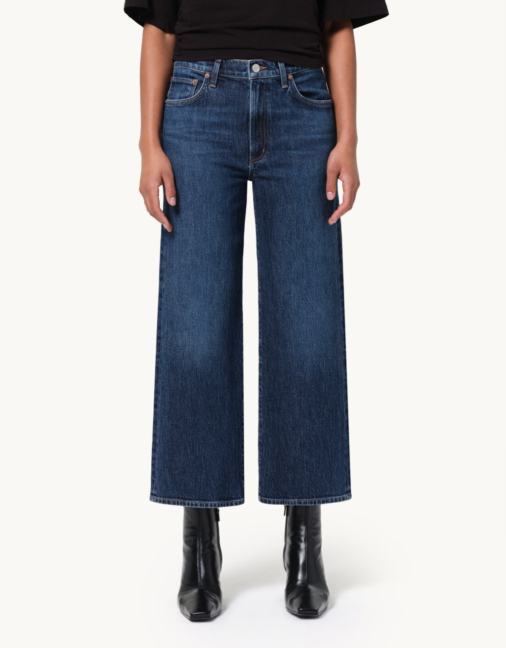 agolde harper crop jean