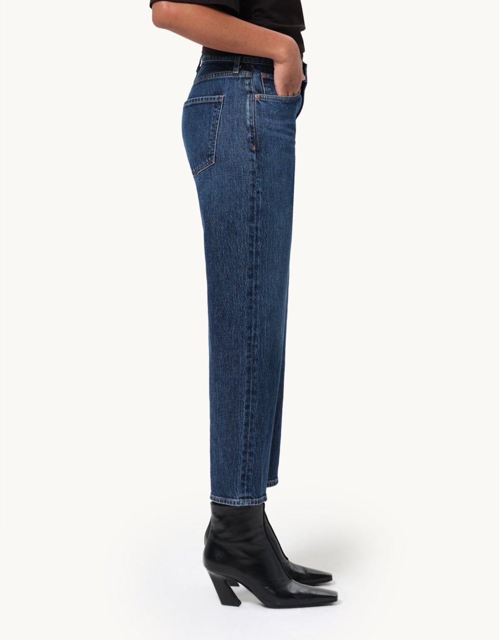 agolde harper crop jean