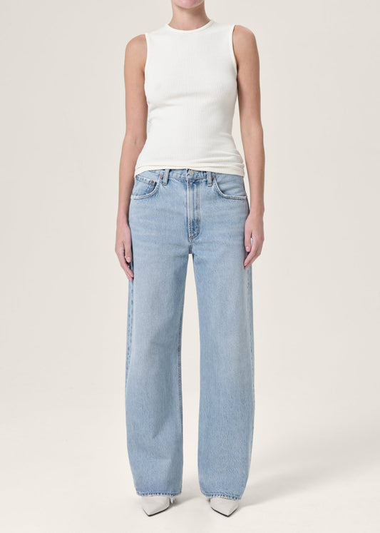 agolde low curve jean