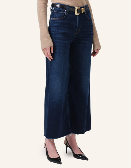 citizens of humanity lyra crop wide leg jean