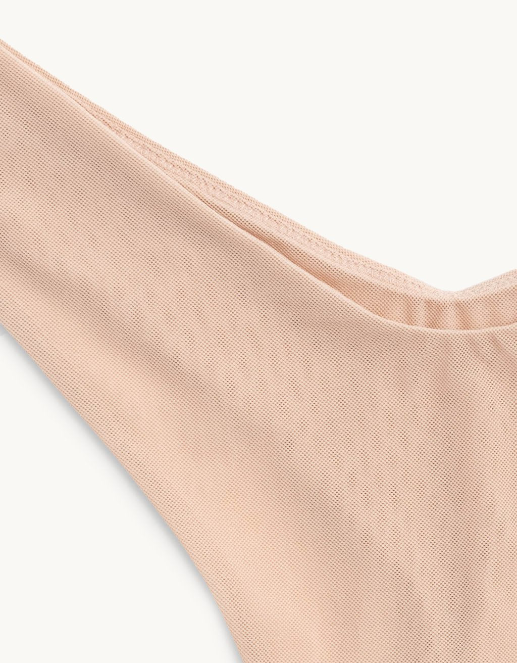 high cut mesh thong