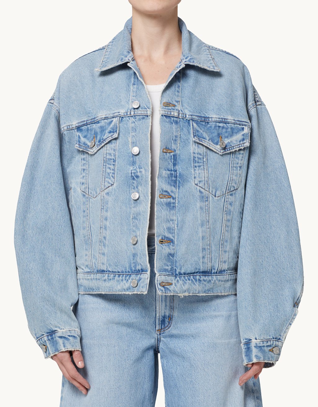 agolde dalton balloon jacket