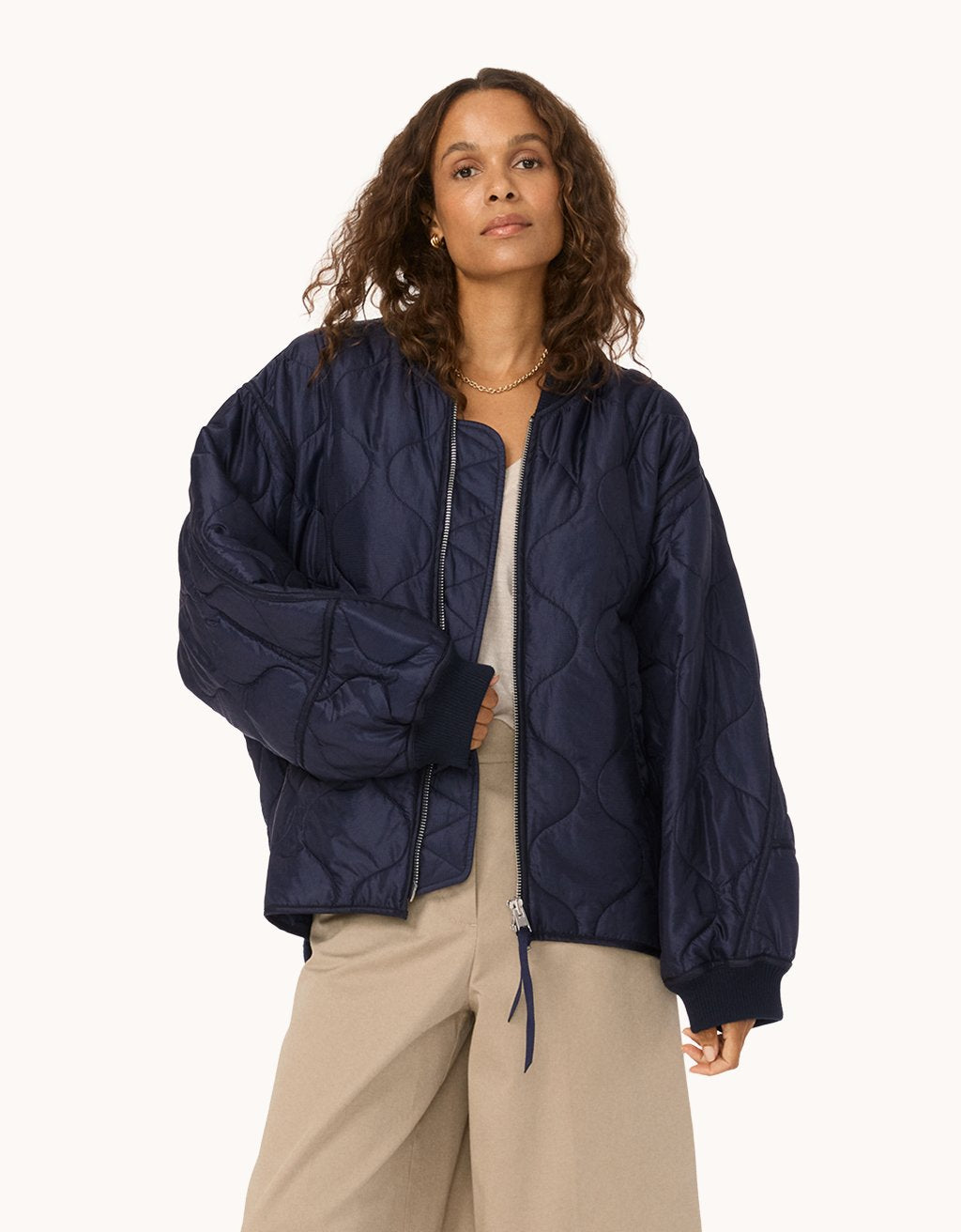 Agolde Isla Quilted Jacket