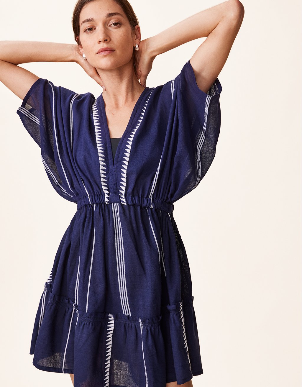 lemlem nunu short plunge dress