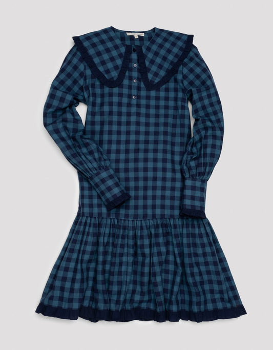 ophelia & indigo gracie large collar dress