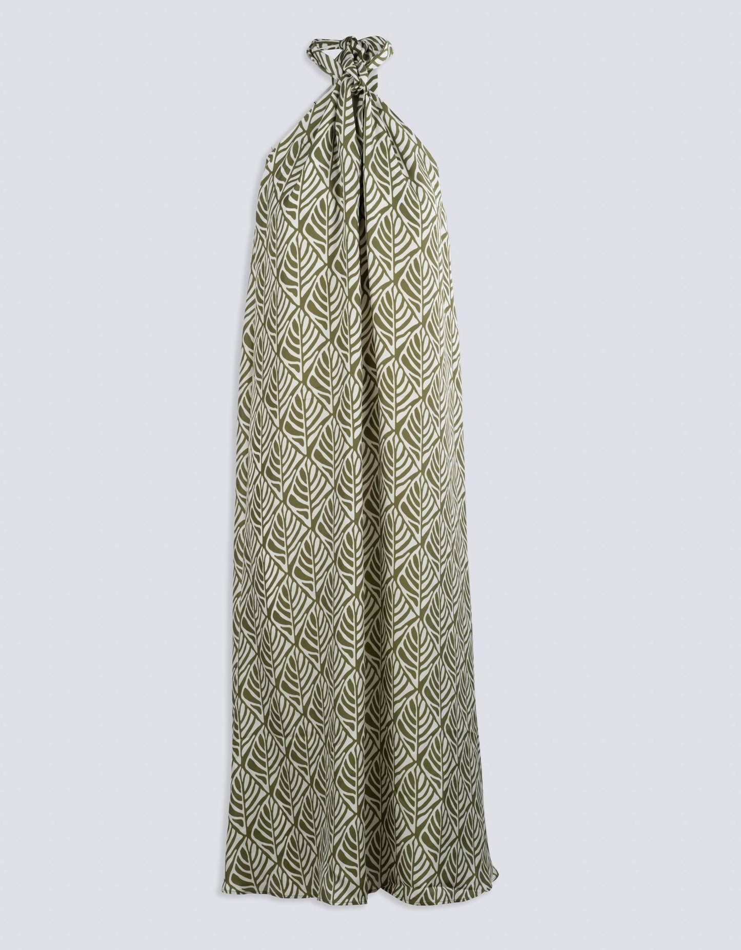 washable silk halter dress