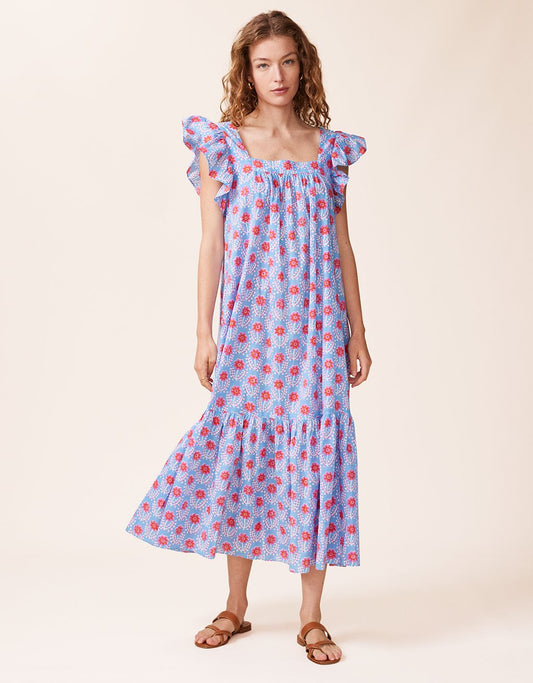 ophelia & indigo flora dress
