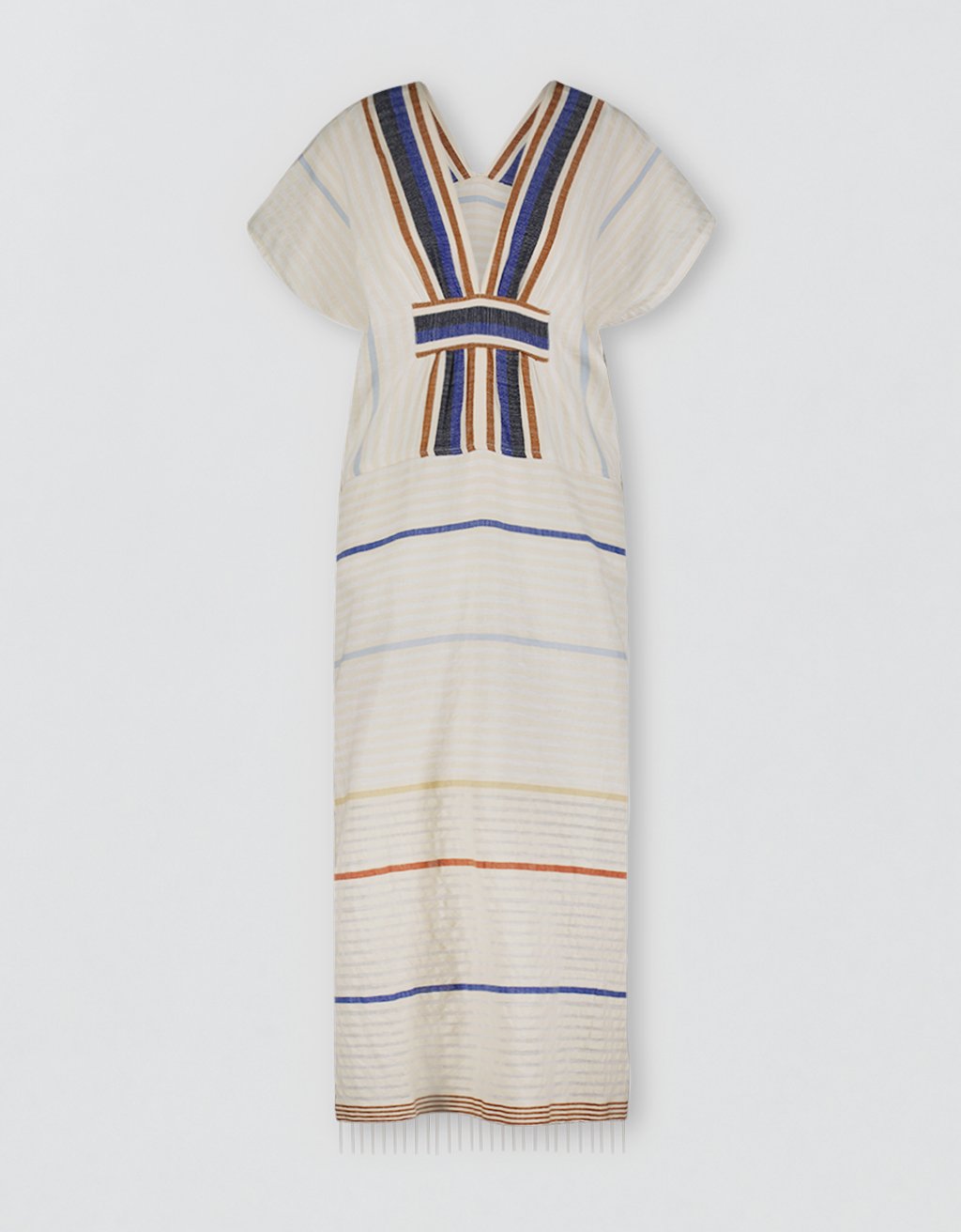 Lemlem Gasira V Neck Caftan