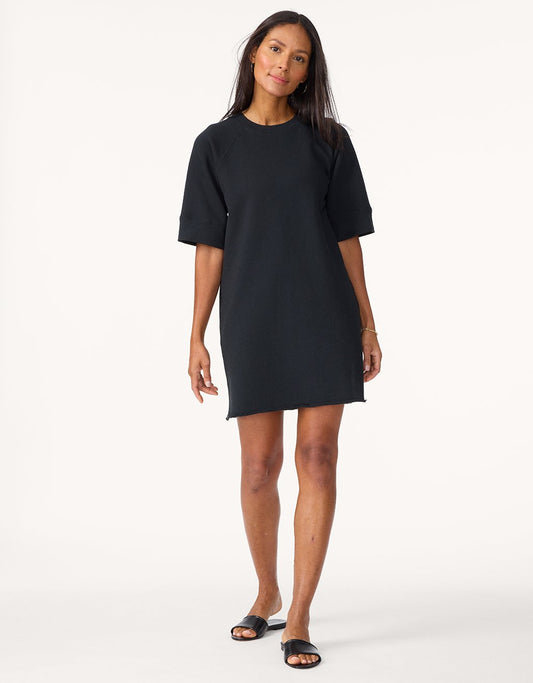 french terry sweatshirt dress