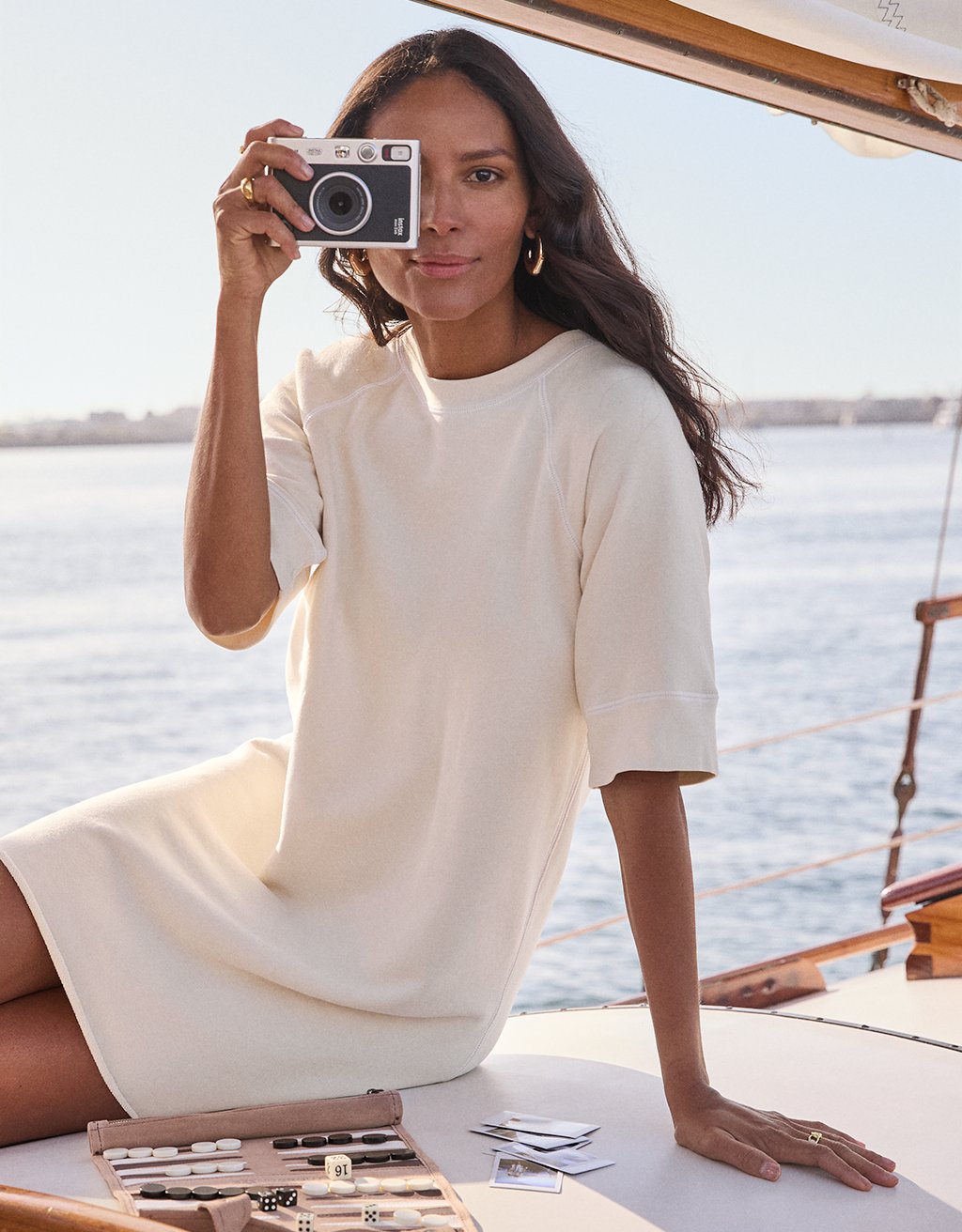 french terry sweatshirt dress