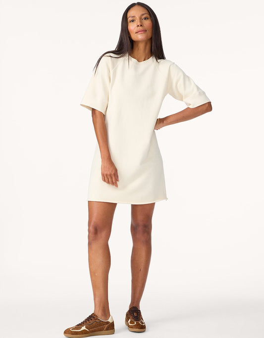 french terry sweatshirt dress