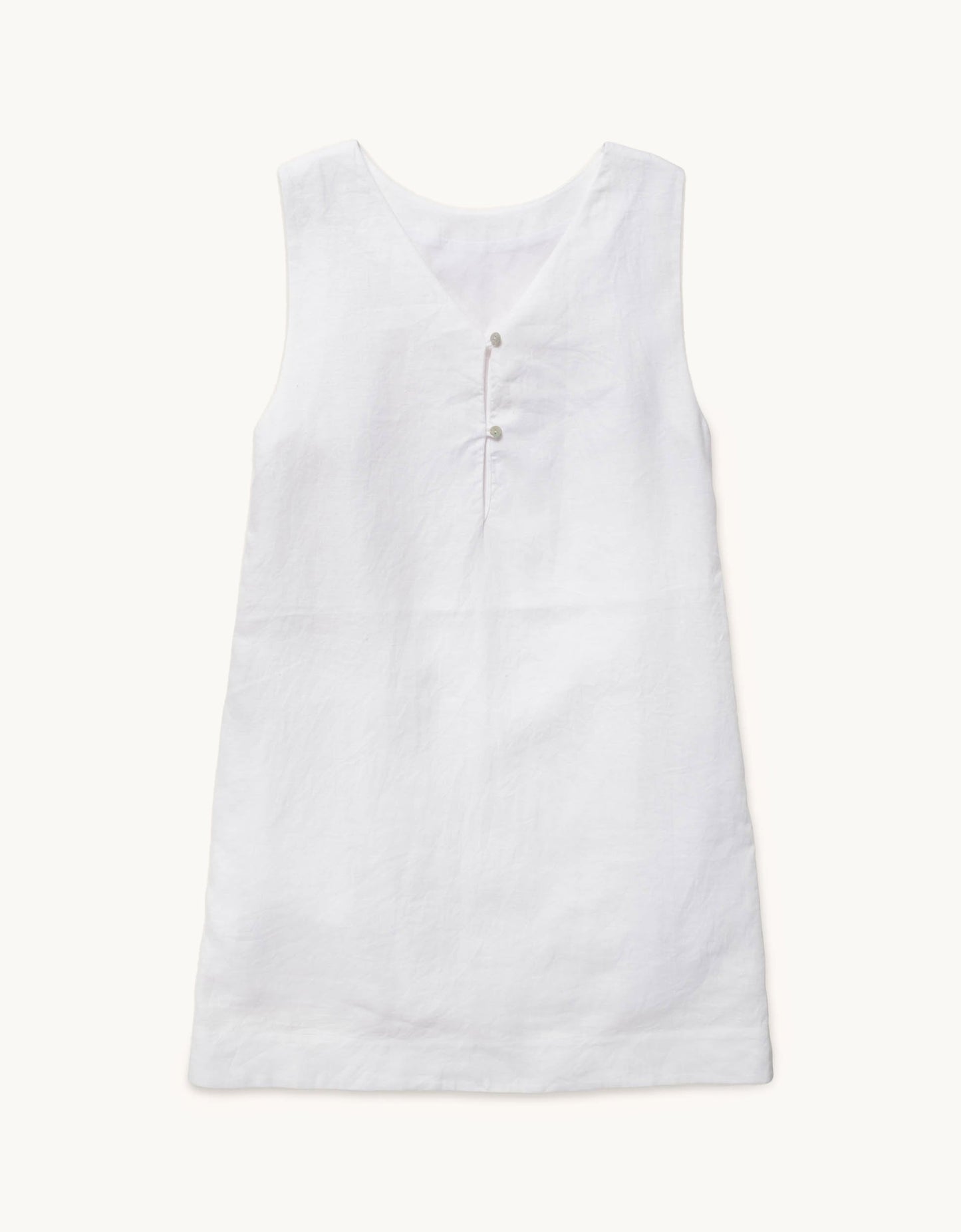 linen shift dress