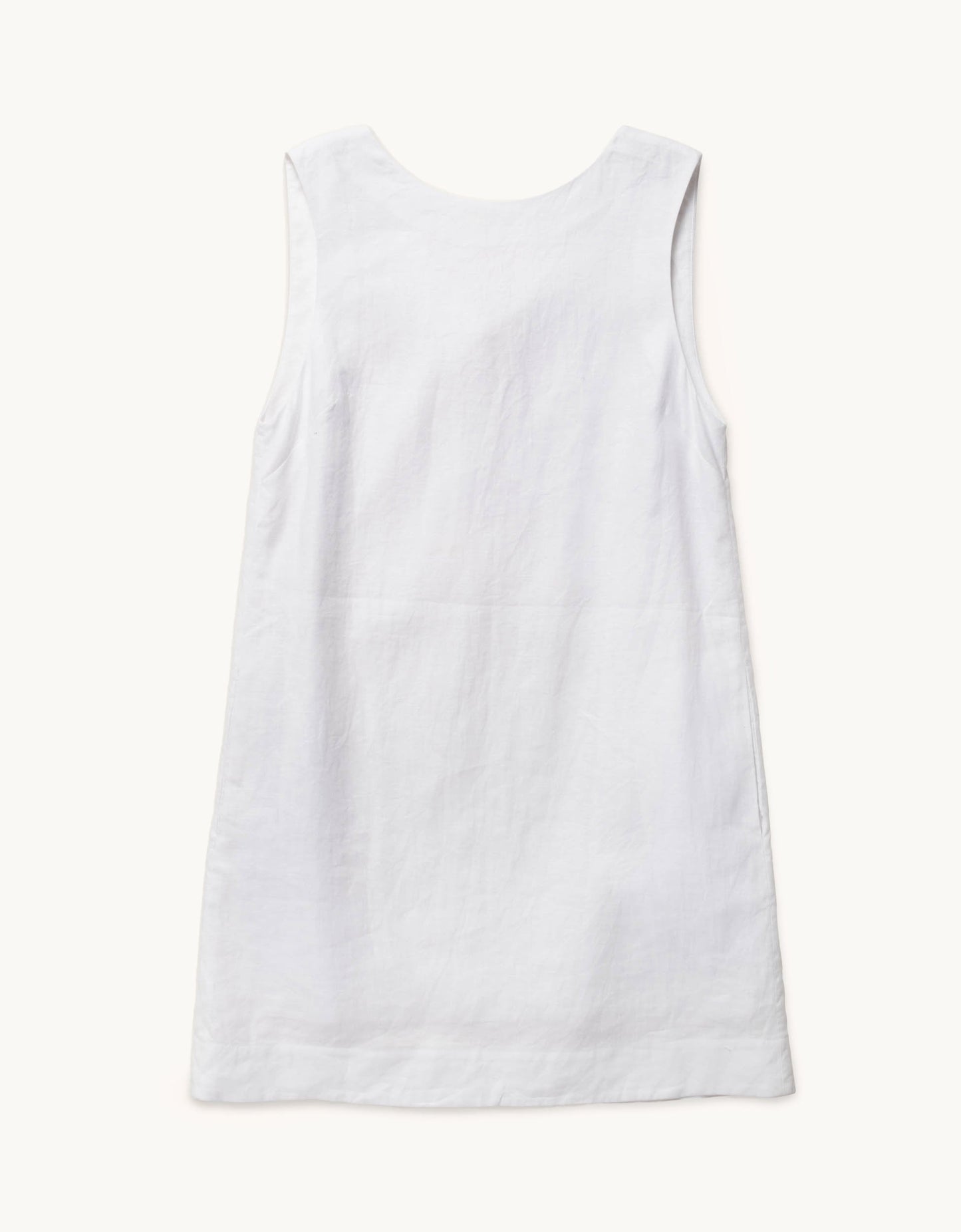 linen shift dress