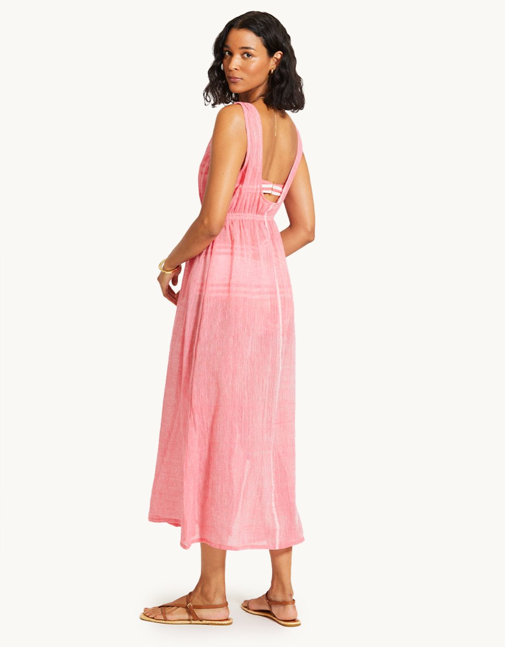 Lemlem Melat Scoop Neck Dress