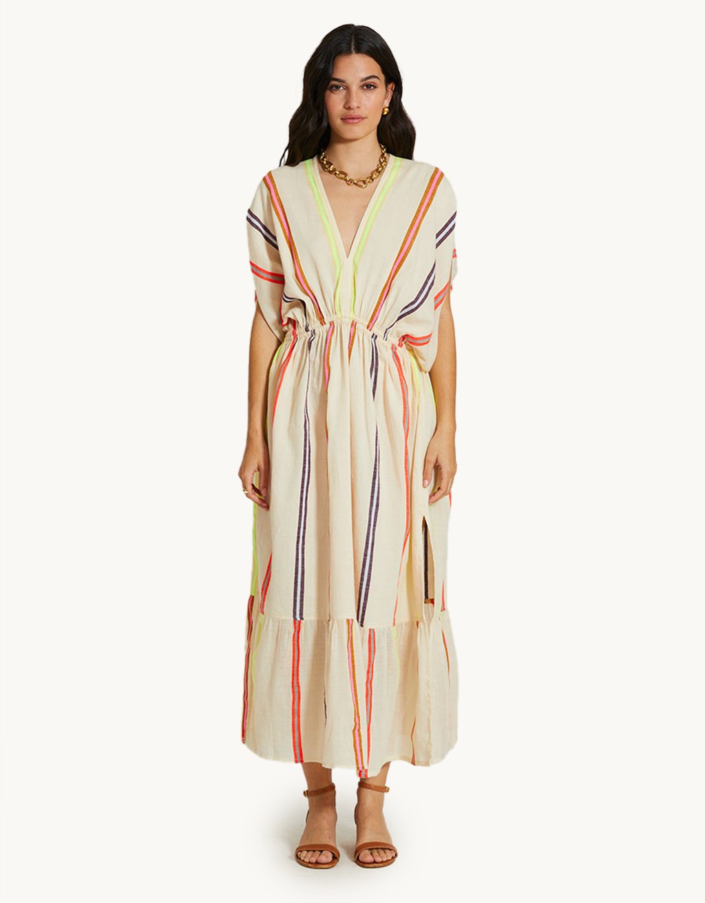 Lemlem Leila Plunge Dress