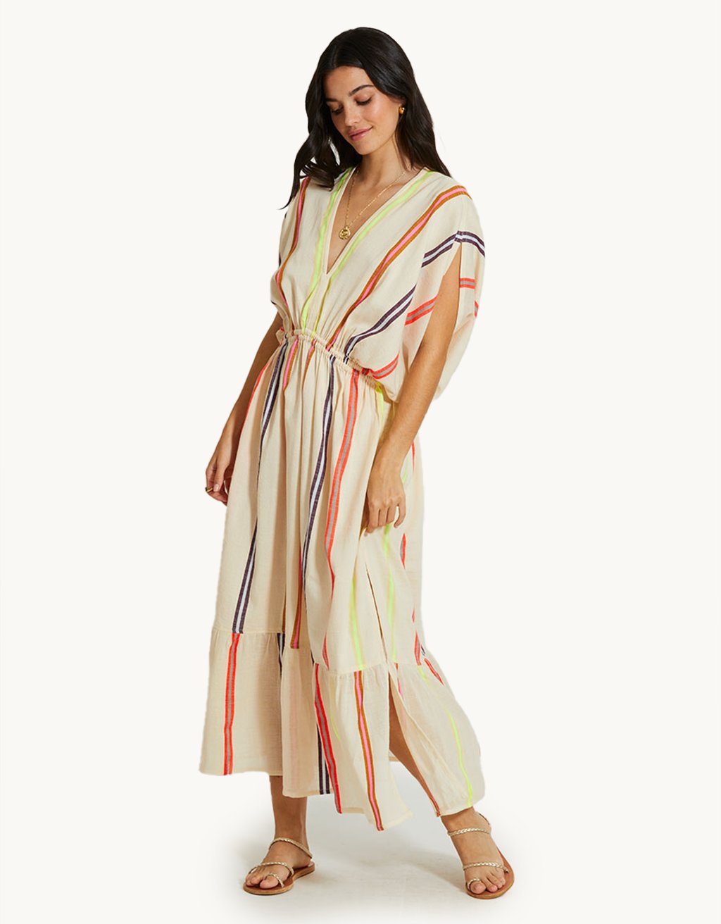 Lemlem Leila Plunge Dress