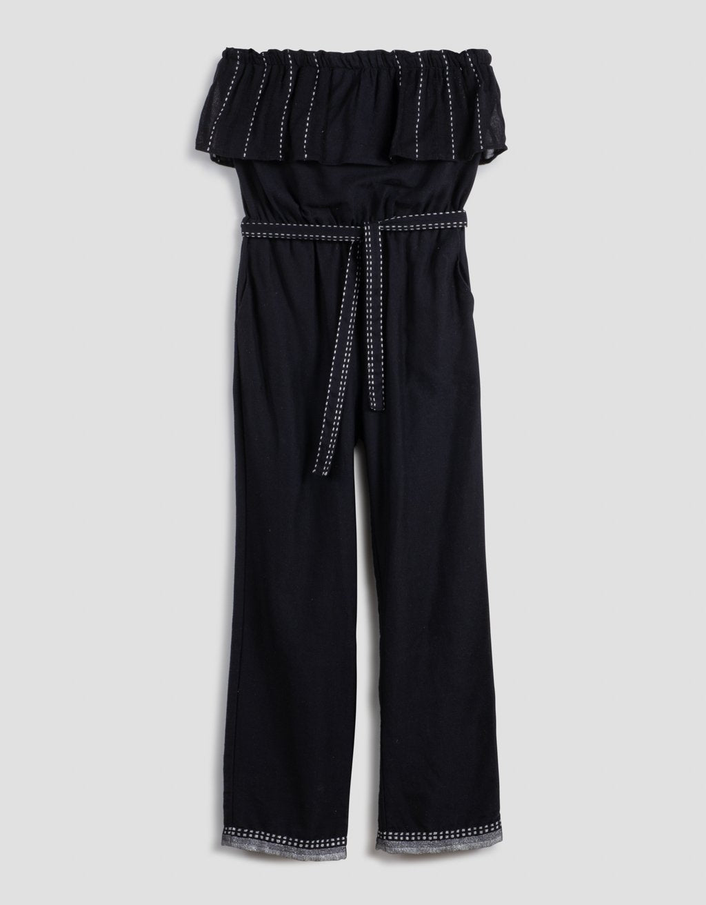 lemlem tikuri ruffle jumpsuit