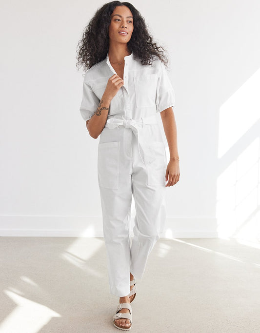 Puff Sleeve Jumpsuit