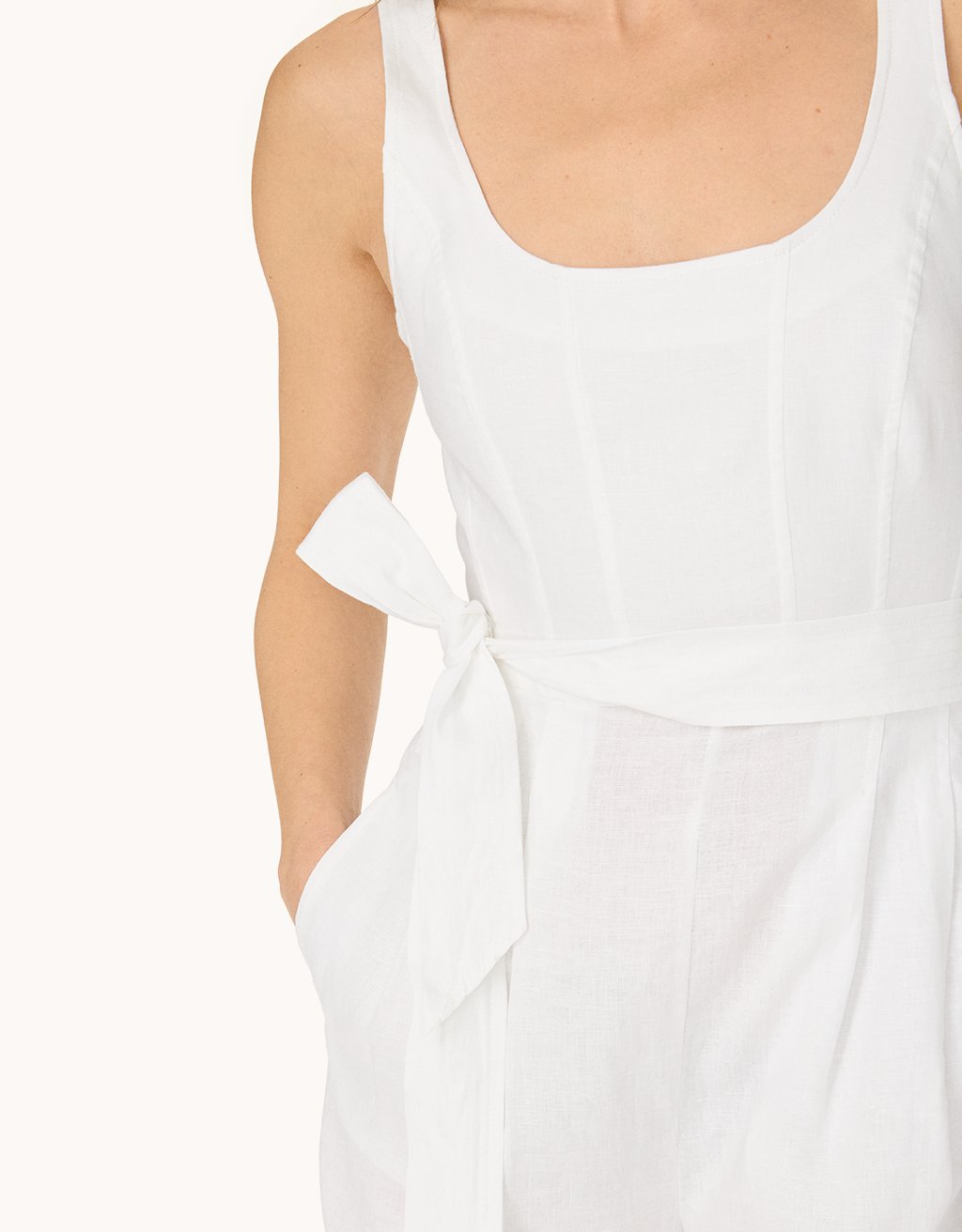linen jumpsuit