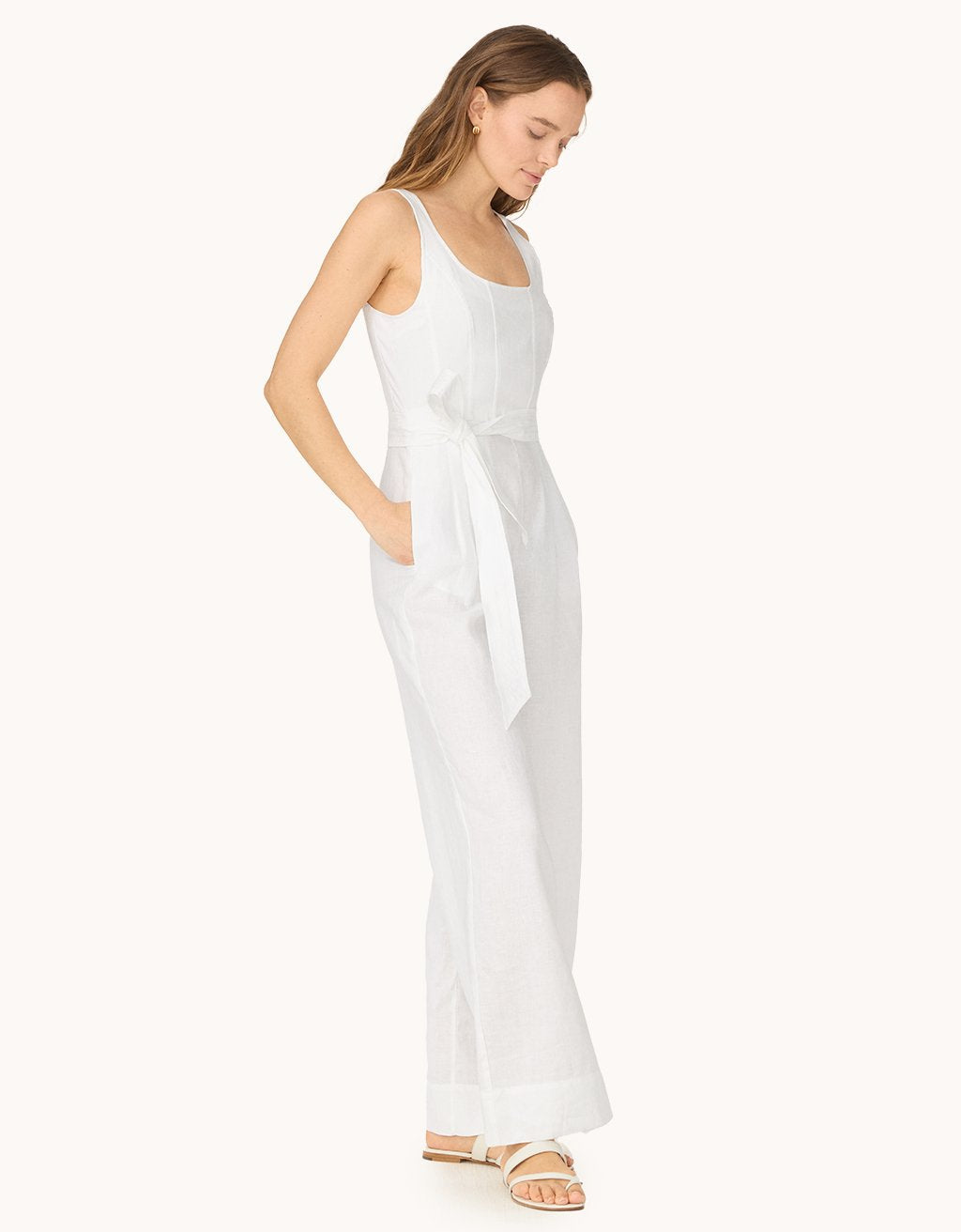 linen jumpsuit