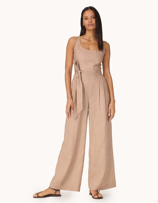 linen jumpsuit