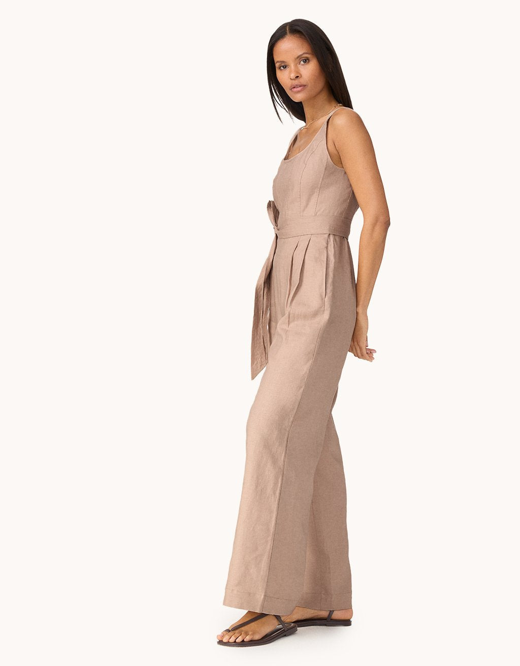 linen jumpsuit
