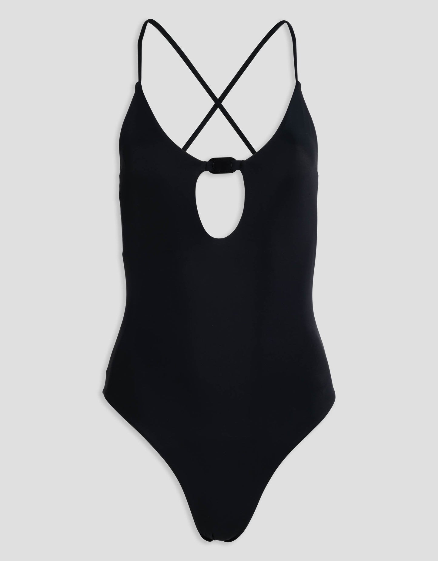 recycled nylon buckle front one piece