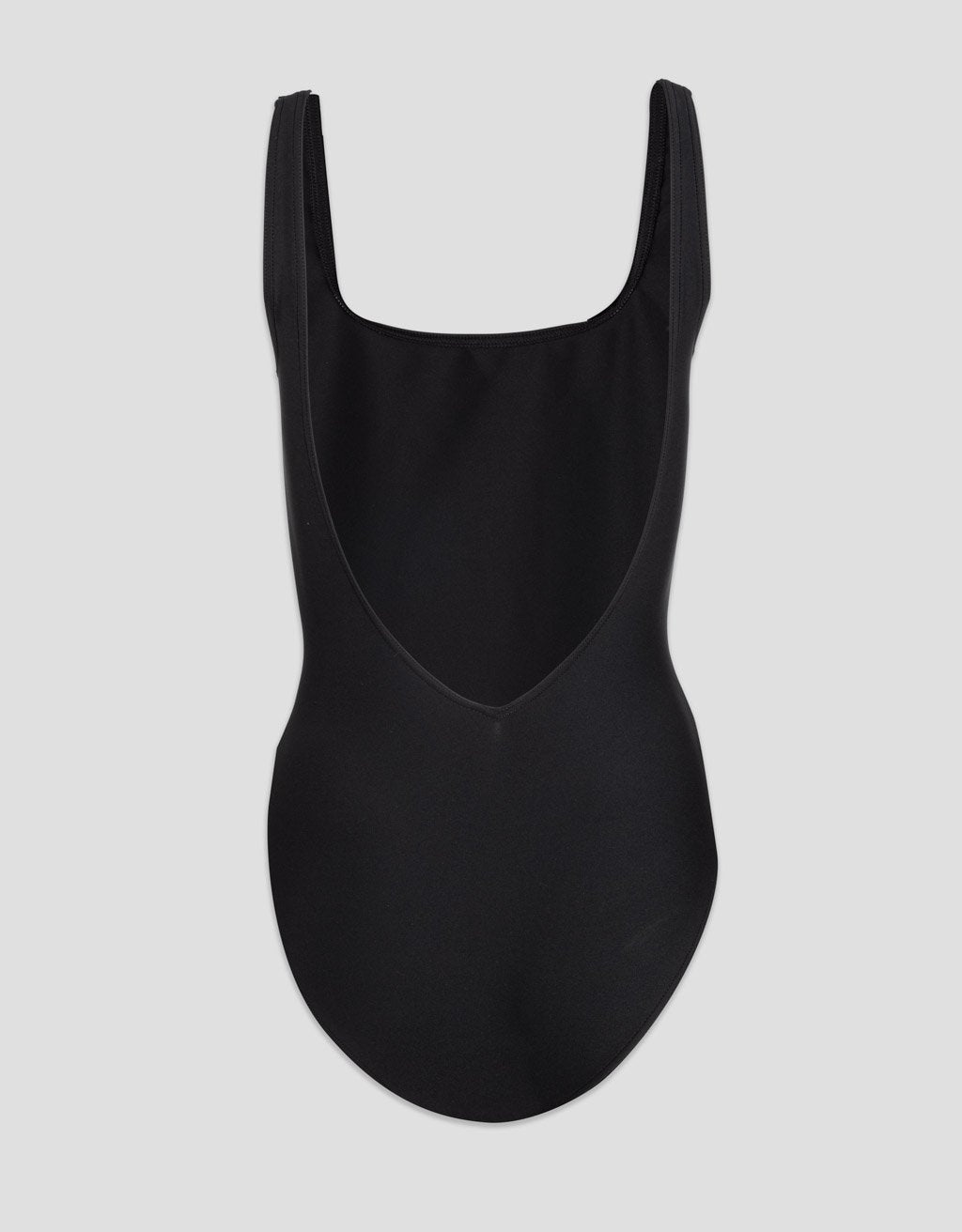 double knit scoop one piece