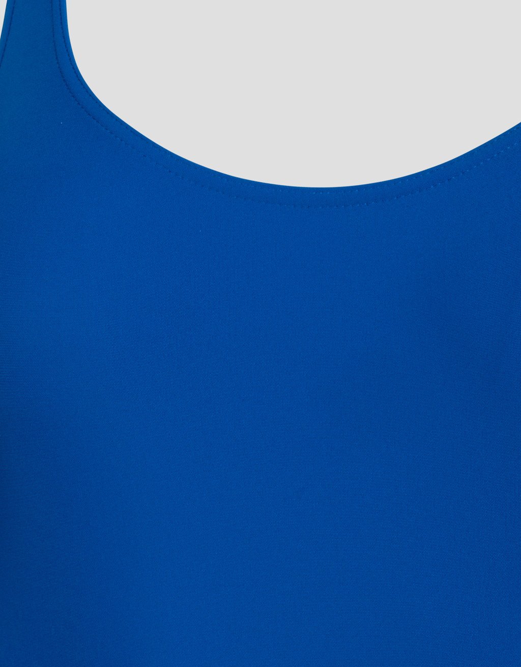 double knit scoop one piece