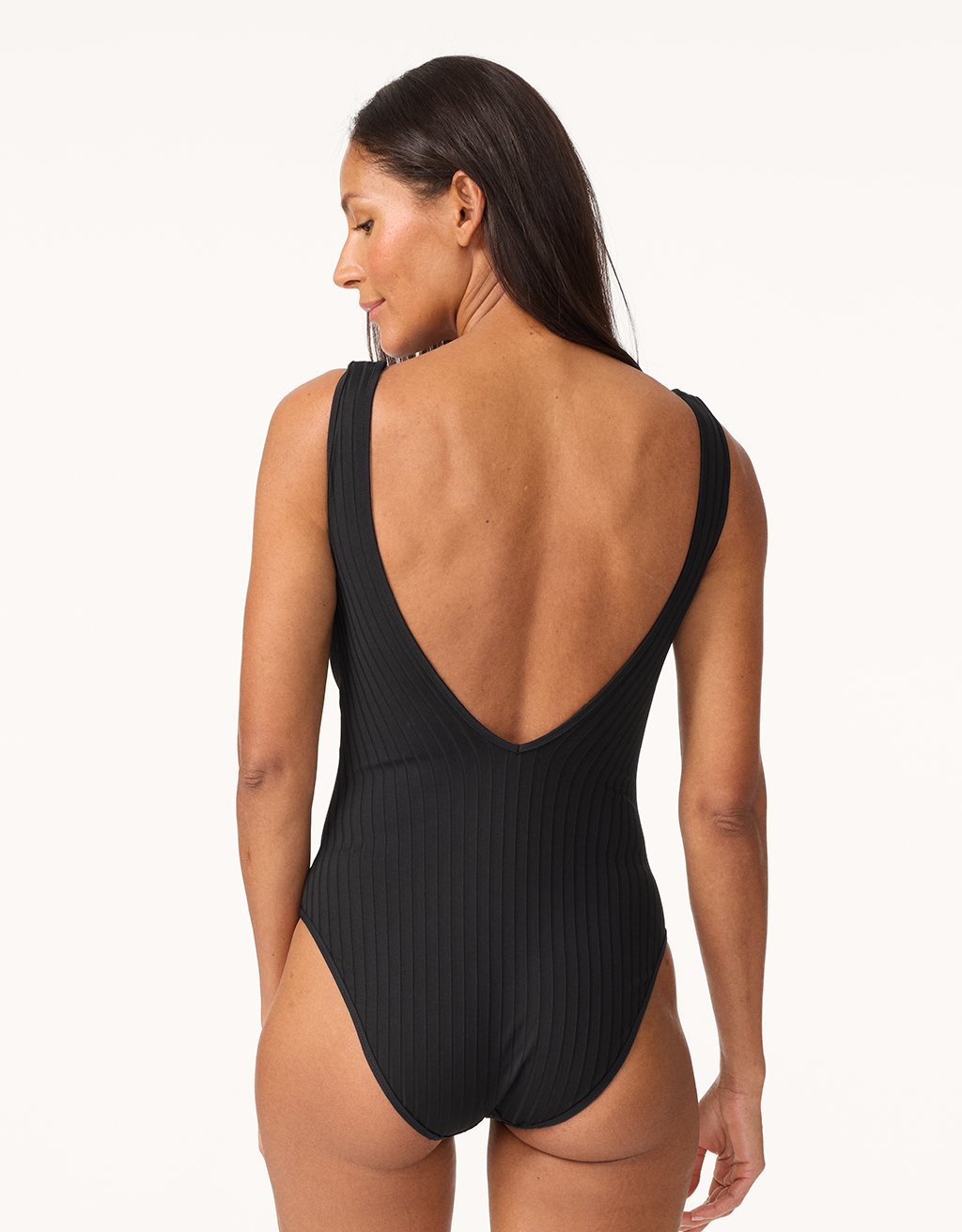 v neck one piece