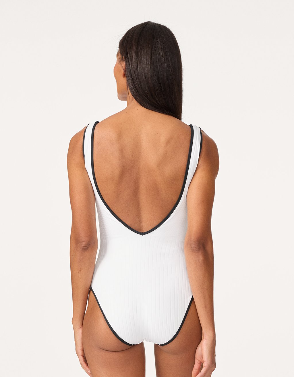 v neck one piece