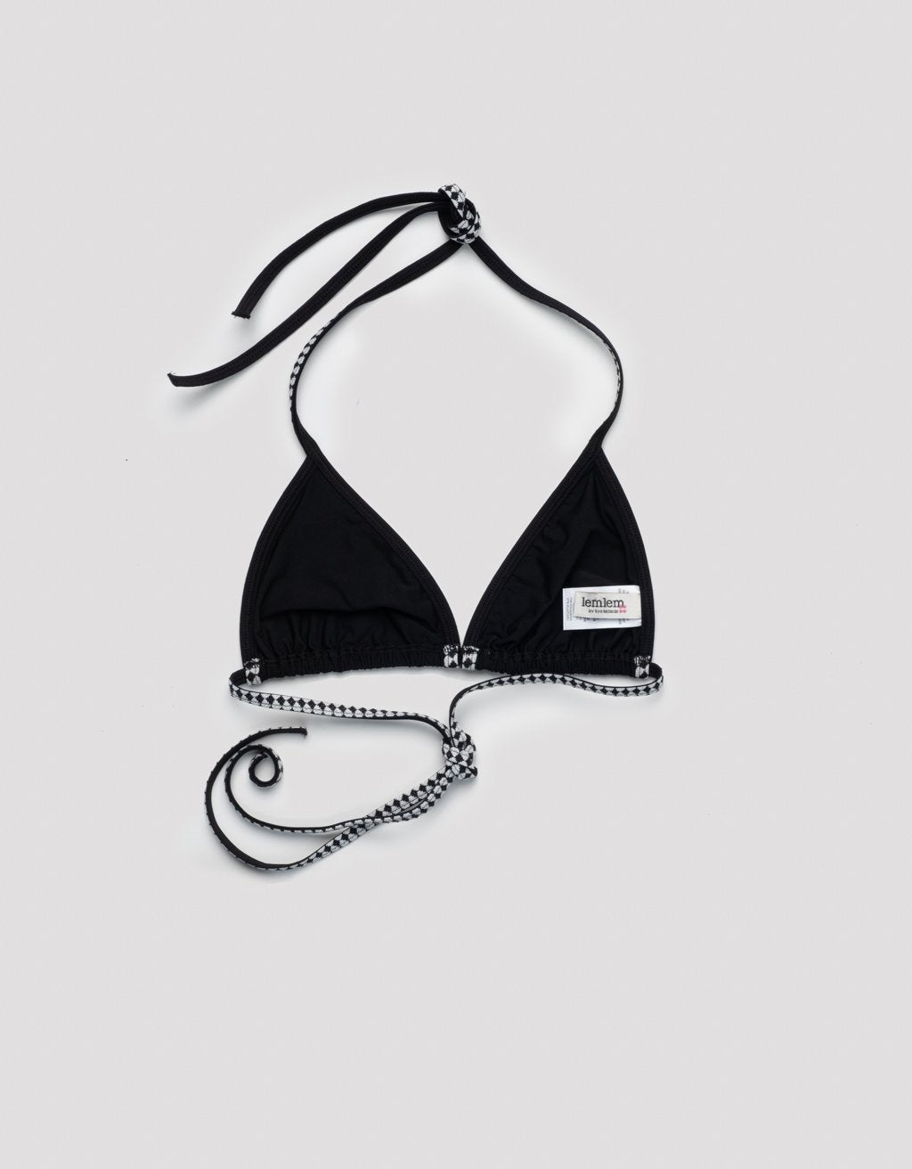 lemlem sofia string triangle bikini top