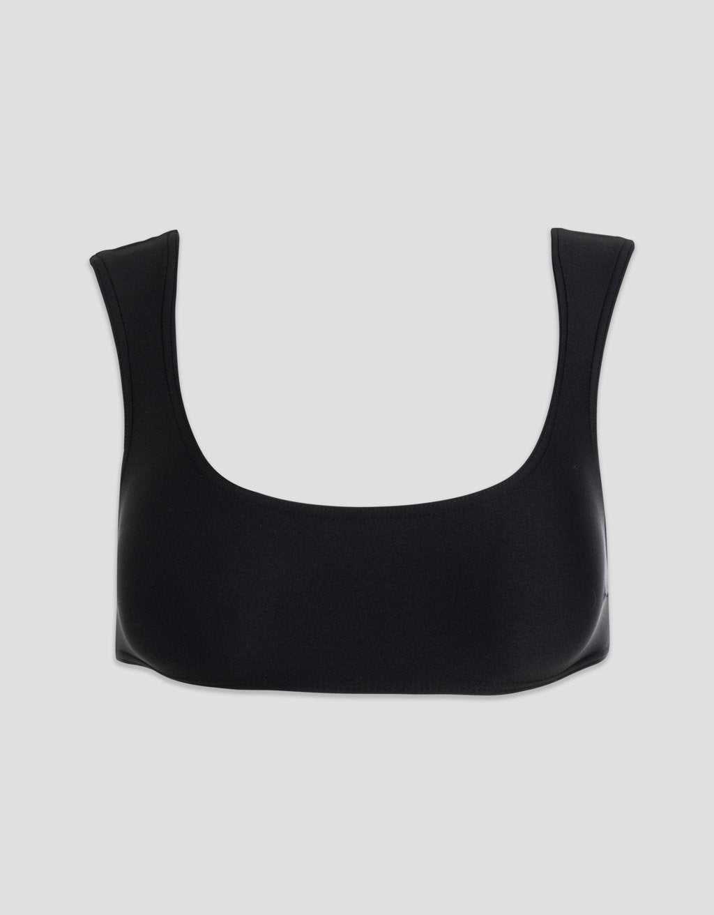 double knit cap sleeve bikini top