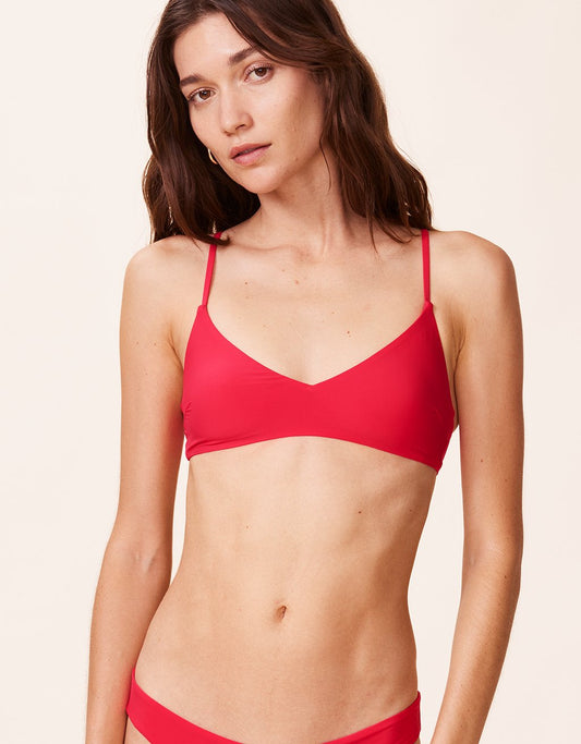 v scoop bikini top