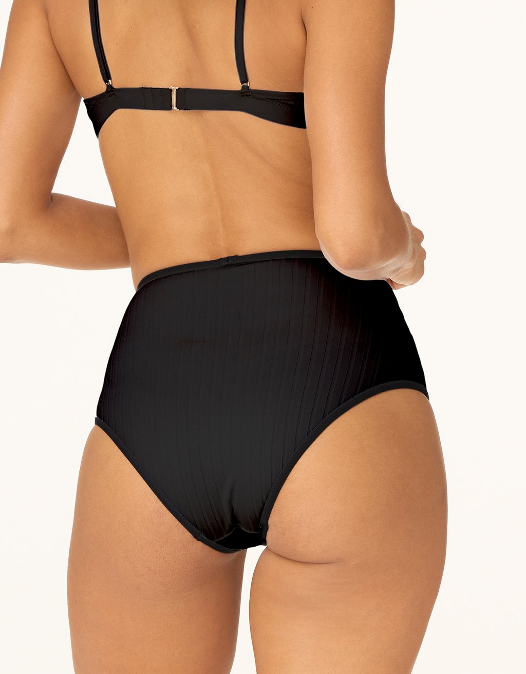 ribbed high rise bottom