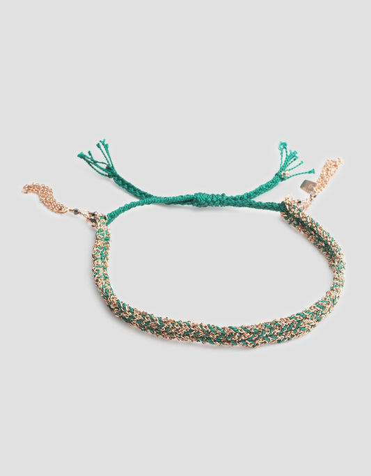 marie laure chamorel no. 183 braided bracelet