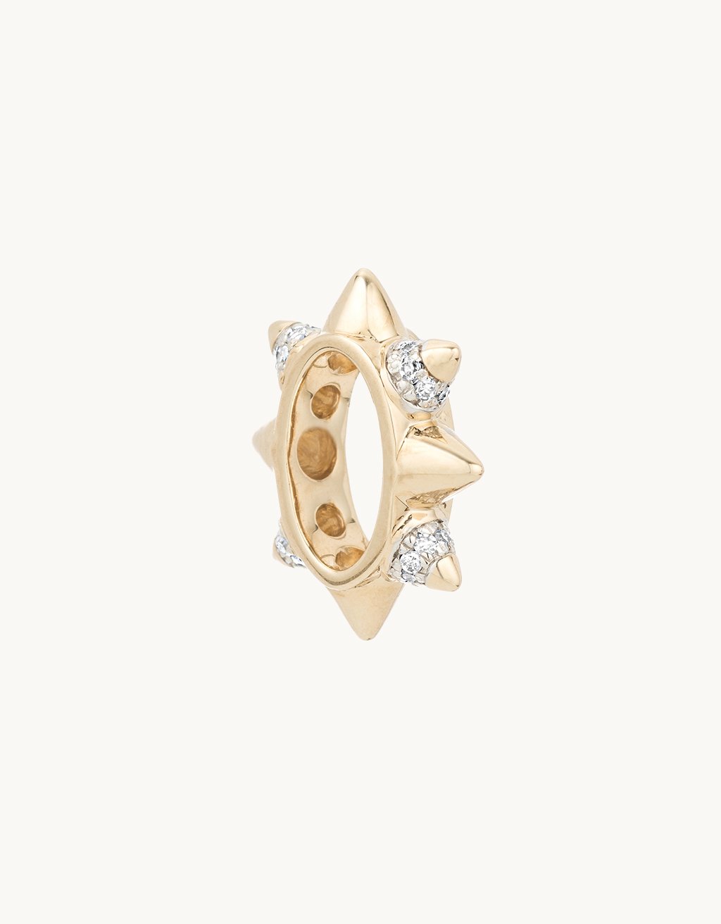 adina reyter giant pave four spike bead