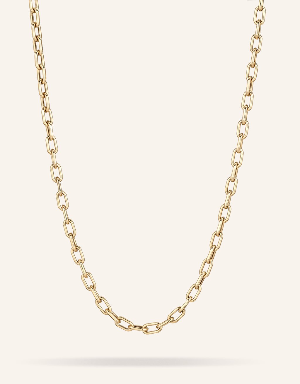 adina reyter 4mm Italian Chain Link Necklace