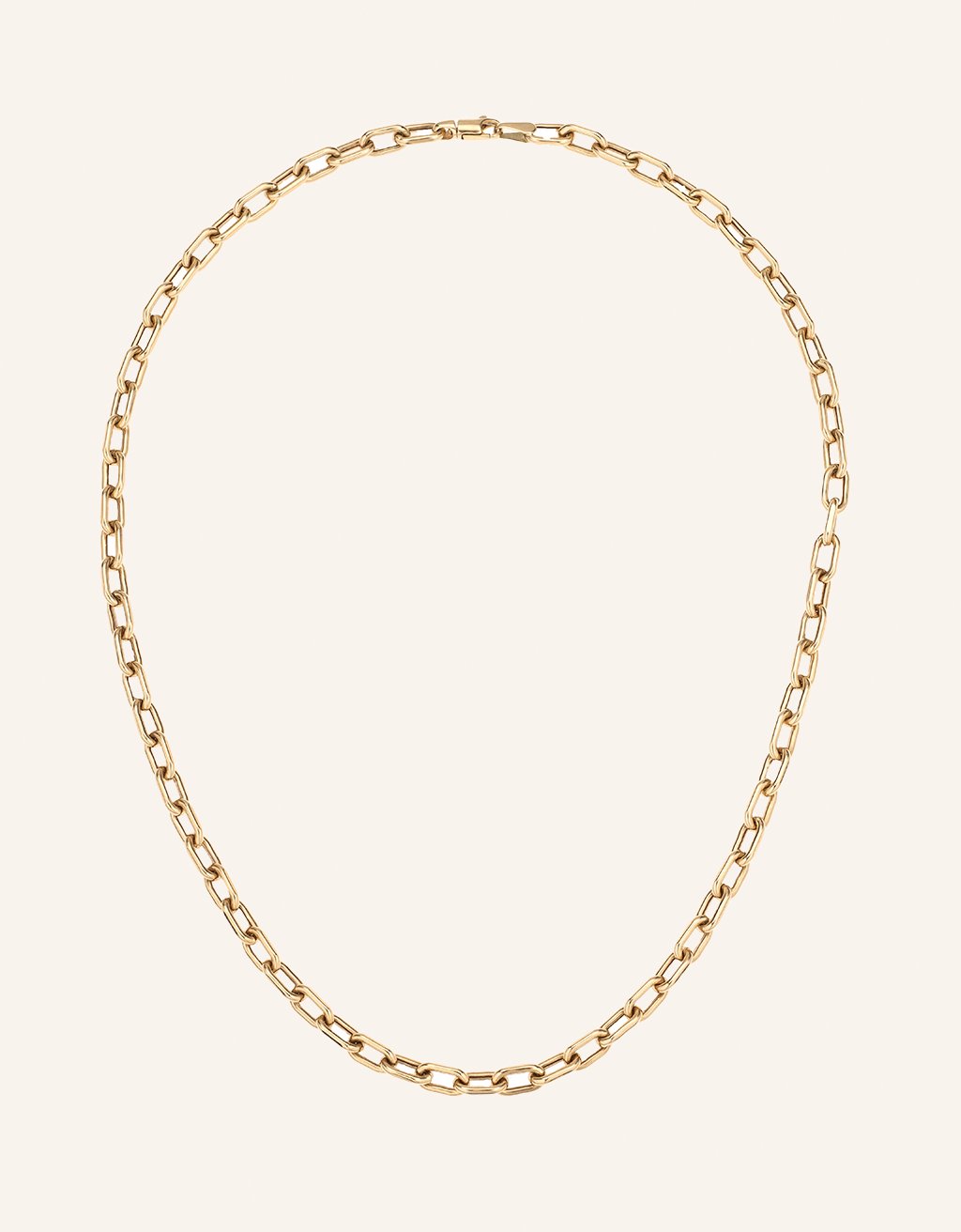 adina reyter 4mm Italian Chain Link Necklace