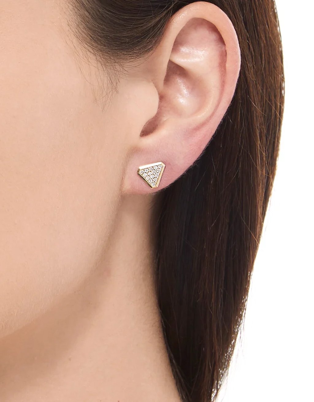 elisabeth bell benitoite stud earrings