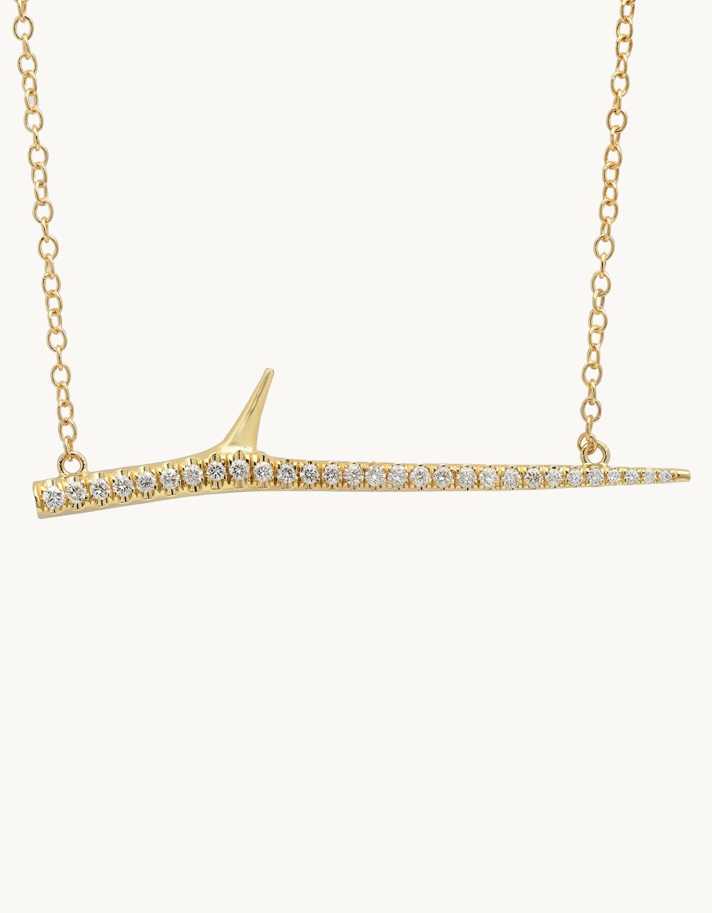 elisabeth bell thorn necklace