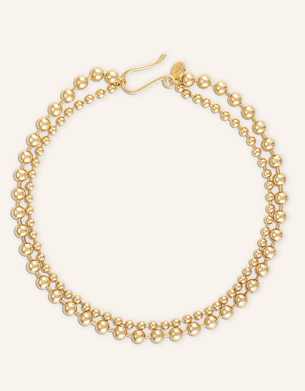 alexa leigh layered ball chain necklace
