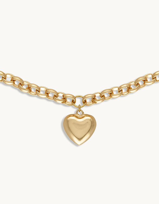 alexa leigh puff love necklace