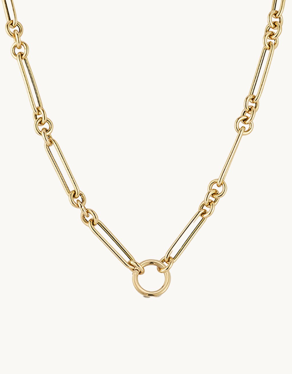 ef collection mixed chain enhanced necklace