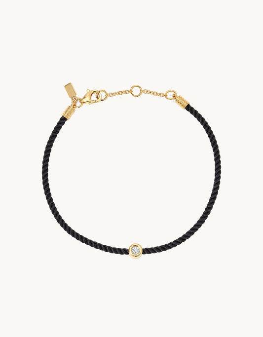 ef collection diamond pillow cord bracelet