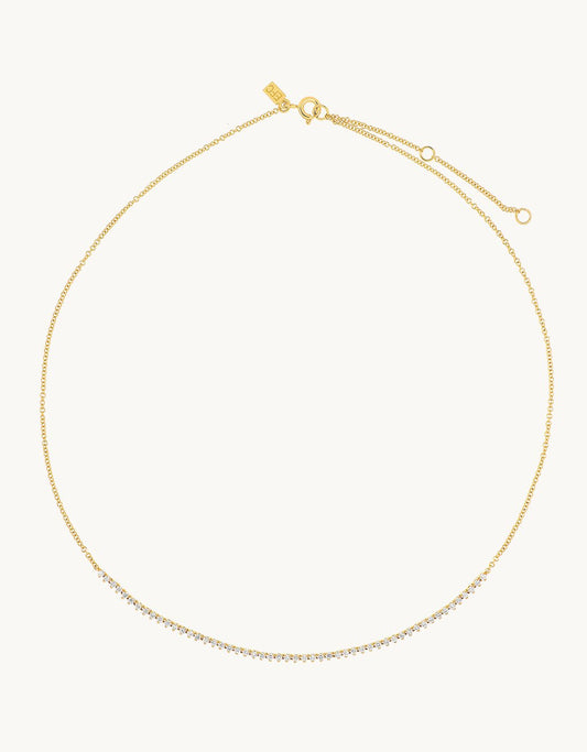 ef collection diamond segment necklace